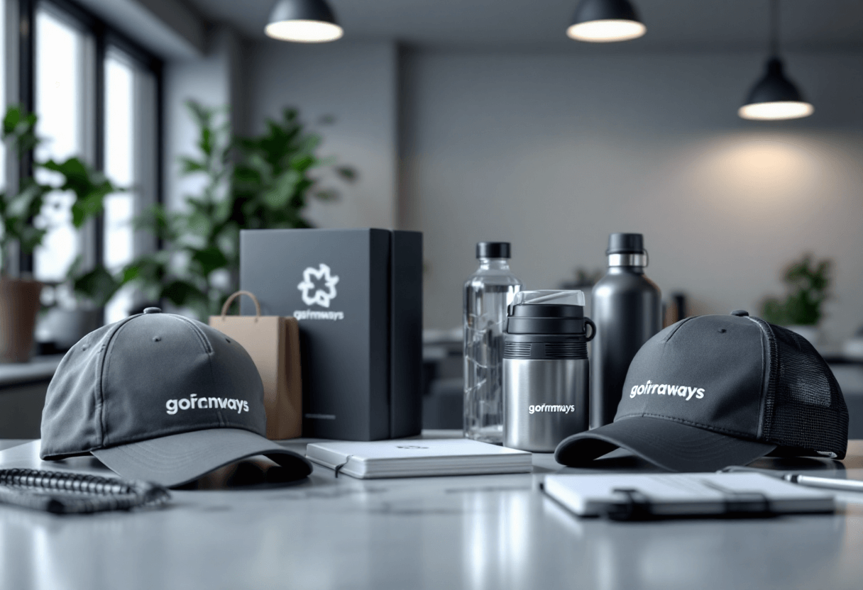 Goodies d’entreprise personnalisés pour campagne marketing
